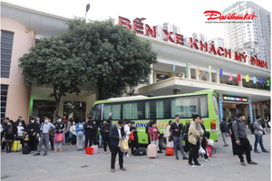 Hà Nội tăng cường 2.450 chuyến xe khách phục vụ người dân về quê dịp Tết Nguyên đán