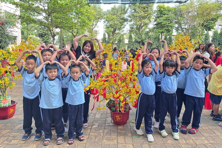 Học sinh nhiều trường tại TPHCM được nghỉ Tết Nguyên đán 16 ngày