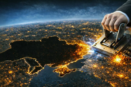 Nga đã đồng thời cắt điện ở hai quốc gia