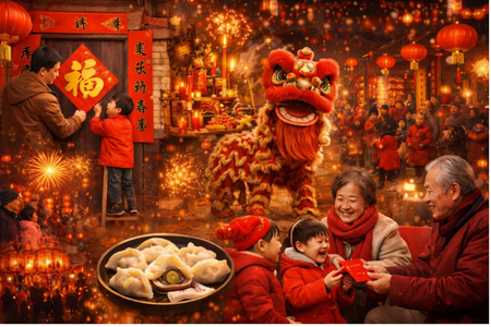 Quốc gia ăn Tết Nguyên đán theo "lịch mặt trăng", có kỳ nghỉ dài nhất thế giới lên tới 40 ngày