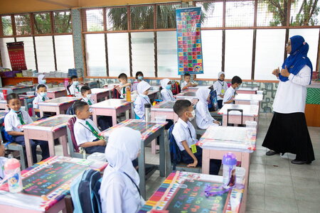 Malaysia không kiểm tra học sinh lớp Một