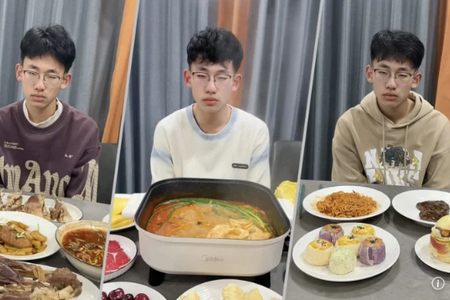 Mâm cơm sáng "độc lạ" xua tan áp lực cho cậu học sinh trung học
