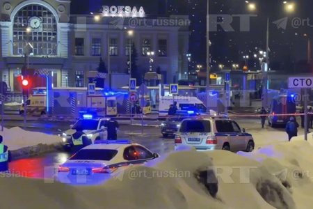 Nổ rung chuyển quảng trường ở Moscow