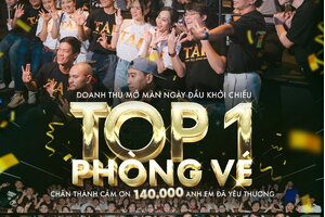 'TÀI' bất ngờ vượt mặt 'Thỏ Ơi', dẫn đầu phòng vé ngày đầu ra mắt