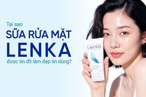 Tại sao sữa rửa mặt Lenka được tín đồ làm đẹp tin dùng?
