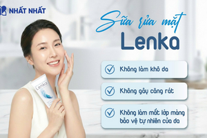 Sữa rửa mặt Lenka – Sữa rửa mặt dịu nhẹ cho làn da