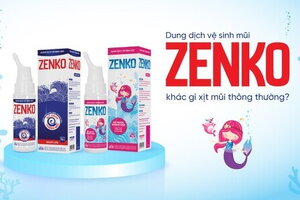 Dung dịch vệ sinh mũi Zenko khác gì xịt mũi thông thường?
