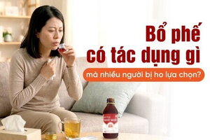 Bổ phế có tác dụng gì mà nhiều người bị ho lựa chọn?