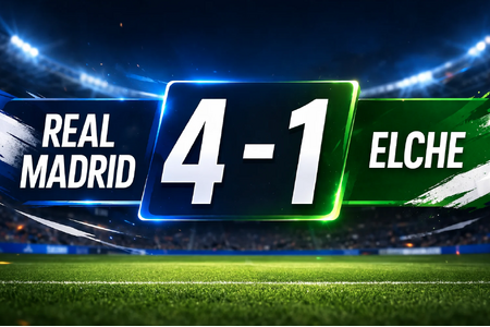 Real Madrid thắng đậm Elche, HLV Arbeloa ví von Valverde với Hugo Sanchez