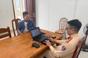 Điều tra hành vi xuyên tạc vụ kiểm tra nồng độ cồn tại Tuyên Quang