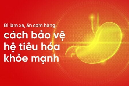 Đi làm xa, ăn cơm hàng: cách bảo vệ hệ tiêu hóa khỏe mạnh
