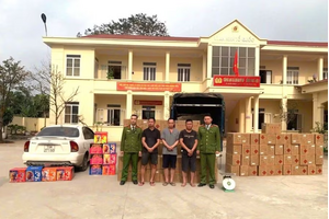 Công an Phú Thọ khởi tố vụ án buôn bán, vận chuyển gần 2 tấn pháo hoa nổ