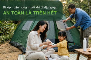 Bí kíp ngăn ngừa muỗi khi đi dã ngoại: an toàn là trên hết