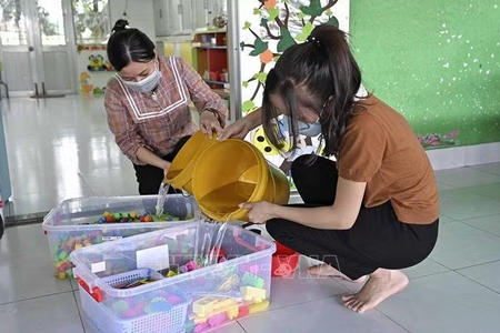 Hà Nội: Mở cao điểm phòng, chống tay chân miệng trong trường học