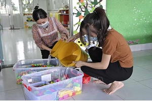 Hà Nội: Mở cao điểm phòng, chống tay chân miệng trong trường học