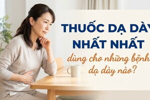 Thuốc Dạ Dày Nhất Nhất dùng cho những bệnh dạ dày nào?