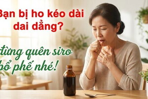 Bạn bị ho kéo dài dai dẳng? Đừng quên siro bổ phế nhé!