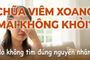 Chữa viêm xoang mãi không khỏi? Do không tìm đúng nguyên nhân!