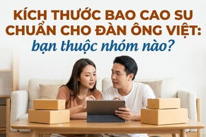 Kích thước bao cao su chuẩn cho đàn ông Việt: bạn thuộc nhóm nào?
