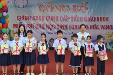 Địa phương đầu tiên cả nước miễn phí sách giáo khoa cho 100% học sinh