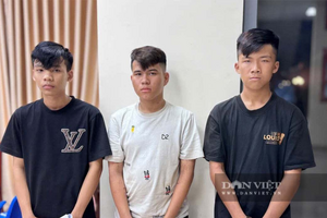 Truy bắt nhanh nhóm thanh thiếu niên chặn đường, cướp xe máy ở An Giang