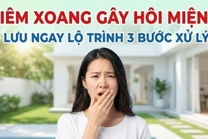 Viêm xoang gây hôi miệng - lưu ngay lộ trình 3 bước xử lý!