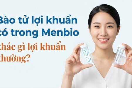 Bào tử lợi khuẩn có trong Menbio khác gì lợi khuẩn thường?