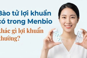 Bào tử lợi khuẩn có trong Menbio khác gì lợi khuẩn thường?