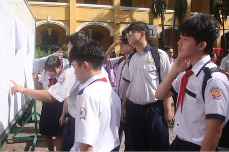 Học sinh TPHCM có 7 ngày để đăng ký nguyện vọng vào lớp 10