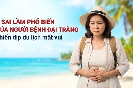 3 sai lầm phổ biến của người bệnh đại tràng khiến dịp du lịch mất vui