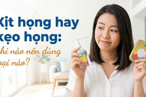 Xịt họng hay kẹo họng: khi nào nên dùng loại nào?