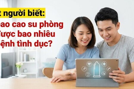 Ít người biết: bao cao su phòng được bao nhiêu bệnh tình dục?