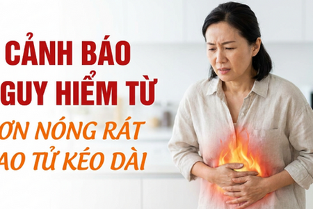 Cảnh báo nguy hiểm từ cơn nóng rát bao tử kéo dài