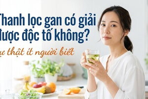Thanh lọc gan có giải được độc tố không? sự thật ít người biết