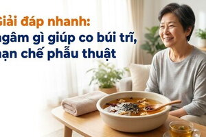 Giải đáp nhanh: ngâm gì giúp co búi trĩ, hạn chế phẫu thuật