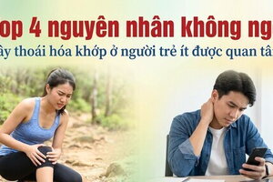 Top 4 nguyên nhân không ngờ gây thoái hóa khớp ở người trẻ