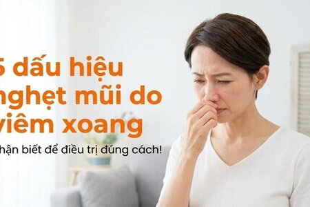 5 dấu hiệu nghẹt mũi do viêm xoang: nhận biết để điều trị đúng cách!