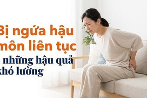 Bị ngứa hậu môn liên tục - những hậu quả khó lường