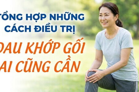 Tổng hợp những cách điều trị đau khớp gối ai cũng cần