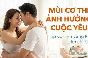 Mùi cơ thể ảnh hưởng cuộc yêu? tip vệ sinh vùng kín cho chị em