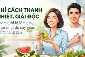 Thanh nhiệt, giải độc cho người bị lở ngứa do suy giảm chức năng gan