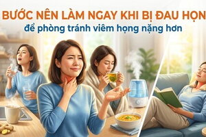 3 bước nên làm ngay khi bị đau họng để phòng tránh viêm họng nặng hơn