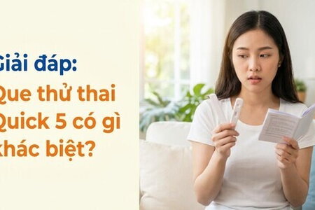 Giải đáp: Que thử thai Quick 5 có gì khác biệt?