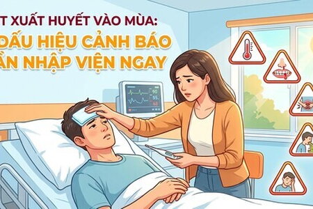 Sốt xuất huyết vào mùa: 5 dấu hiệu cảnh báo cần nhập viện ngay