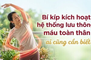 Bí kíp kích hoạt hệ thống lưu thông máu toàn thân - ai cũng cần biết