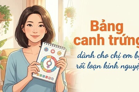 Bảng canh trứng dành cho chị em bị rối loạn kinh nguyệt