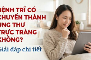 Bệnh trĩ có chuyển thành ung thư trực tràng không? giải đáp chi tiết