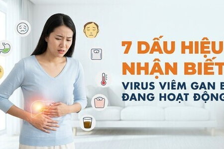 7 dấu hiệu nhận biết virus viêm gan B đang hoạt động