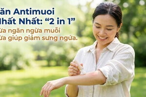 Lăn Antimuoi Nhất Nhất: "2 in 1" vừa ngăn ngừa muỗi vừa giảm ngứa