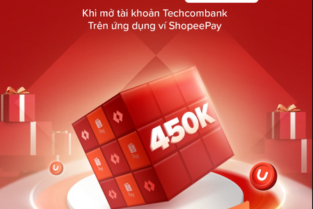  Techcombank "đổ bộ" nền tảng E-commerce: Mở tài khoản eKYC trên ShopeePay, khai thác tệp khách hàng trẻ
